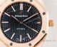 New Replica Audemars Piguet Royal Oak Rose Gold Black Face Watches 41mm (5)_th.jpg